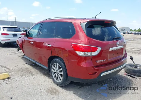 2016 Nissan Pathfinder Platinum/S/Sl/Sv z USA, uszkodzony, nr VIN 5N1AR2MM5GC628370
